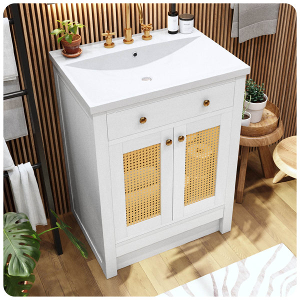 petit meuble avec lavabo pour wc